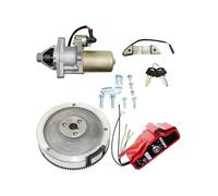 Avviamento Motore PER GX340 11HP GX390 13HP 188F 190F KIT AVVIAMENTO ELETTRICO ALLOGGIAMENTO GENERATORE MOTORINO AVVIAMENTO VOLANO CARICA BOBINA INTERRUTTORE Starter(Universal 65mm)