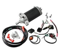 Avviamento Motore Tilt Trim Per Y&amaha T40 2 Tempi 40 CV Moto Motorino D'avviamento Set Avviamento Elettrico Kit Di Conversione Modello 66T