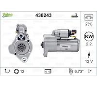 AVVIAMENTO VALEO PER VW AUDI SEAT SKODA 438243