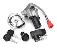 Avviare Compatibile Con Yamaha Per XVS650A Per V-Star 1998-2016 Blocco Interruttore Accensione Con Kit Chiave OEM: 4TR-82021-00 4TR-82501-00
