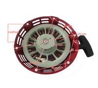 Avviatore a fune per gruppo elettrogeno generatore di corrente Eberth ER3000 ...