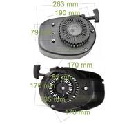 Avviatore a fune per motozappa Oleo-Mac MH175RK / MH180RKS / MH180RS / MH197RK