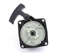 Avviatore a strappo compatibile con motori decespugliatore 33cc 43cc 52cc 62cc, essenziale per avvio rapido