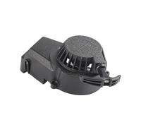 Avviatore a strappo in alluminio a colori per motori a 2 tempi da 47 cc e 49 cc, mini moto, moto da cross, scooter, ATV, quad (nero)