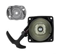 Avviatore a strappo in alluminio resistente, per decespugliatori e tosaerba da 40-5 cc, compatibile con motori 47/49cc, piastra di avviamento rinforzata