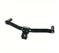 Avviatore a Strappo per Moto, Leva del Cambio in Lega di Alluminio, Superficie Lucida, Leva del Cambio a Doppia Sospensione Regolabile, avviamento a Strappo Nero per Moto.