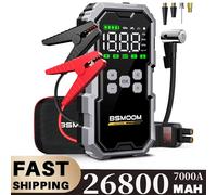 Avviatore Auto Portatile 7000A con Compressore 150PSI Booster Batteria