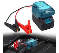Avviatore Batteria Auto, Power Bank per Batteria Makita da 18 V Adattatore Jump Starter per Auto con Cavo di Avviamento Adattatore Booster Batteria Portatile (Batteria Non Inclusa)