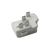 Avviatore compressore frigorifero, Relè di avviame Relè di avviamento PTC for compressore frigorifero e protezione da sovraccarico ZHB35-120P15 Accessorio Bianco