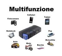 Avviatore d'emergenza/Accumulatore di energia Jump Start 12V 15000mAh