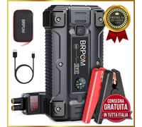 ✅ Avviatore di Emergenza Batteria Auto e Moto ✅7000A Booster Jump Start 26800mAh