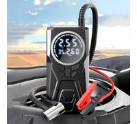 Avviatore di emergenza con compressore d'aria, avviatore portatile per batterie auto da 500A (adatto a motori 6.0 benzina/6.0L) con gonfiatore per pneumatici da 150 PSI con spegnimento automatico, bat