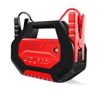 Avviatore di emergenza per auto, 12 V/24 V, power bank di emergenza con luce, funziona a temperature estreme, ideale per auto, camion e furgoni