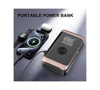 Avviatore di Emergenza per Auto 4 In 1 con Compressore D'Aria da 150 PSI, Power Bank Portatile da 6000 MAh e Strumento per Gonfiare I Pneumatici