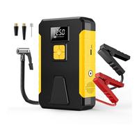 Avviatore di emergenza per auto con compressore d'aria, 26800 mAh, 800 A, scatola di salto con corrente di picco per motori fino a 4,0 l a gas e diesel da 3,0 l, batteria per auto con gonfiaggio
