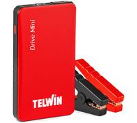 Avviatore di Emergenza TELWIN Booster Auto Moto 12V LED USB Powerbank DRIVE MINI