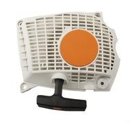 Avviatore di ritiro per MS261 MS261C, ricambio 11410802100, robusto kit di avviamento in plastica, facile da montare, colore: arancione e bianco