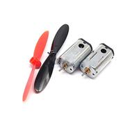 Avviatore elettronico CC Mini 2PCS N30 fatto in casa Avviatore elettronico a coppia elevata 6V 28200 RPM, avviatore elettronico micro ad ala fissa, avviatore elettronico ventola giocattolo fai-da-te,