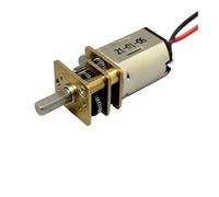 Avviatore elettronico con ingranaggi N20 DC 3V-6V, albero a D da 7 mm, completamente in metallo, riduzione di precisione, avviatore, a basso rumore, 18-36 giri/min electric