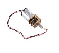 Avviatore elettronico di precisione N20 Geared avviamento elettronico, DC 3V-9V 7.2mm Albero DC Slow Metal Reducer avviamento elettronico con filo, Modello Auto Staffa ruota elettronica Starter Kit