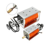 Avviatore elettronico Solenoide push-pull potente a corsa lunga da 35 mm CC 12V magnetico elettromagnetico lineare a telaio aperto Motor Drivers