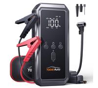 Avviatore Emergenza per Auto con Compressore 150PSI 6000A 21800mAh YaberAuto