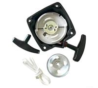 Avviatore in acciaio con componenti in plastica per decespugliatori da 33 cc, 43 cc, 52 cc, progettato per attrito ridotto e prestazioni costanti