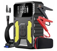 Avviatore portatile 3000A con compressore 150 PSI, 3 modalità LED, ricarica rapida, kit 4 in 1 e sicurezza avanzata, per auto, SUV, diesel fino a 8L, ideale per campeggio, viaggi ed estate
