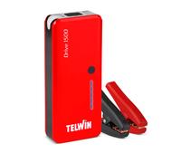 AVVIATORE PORTATILE DRIVE 1500 TELWIN ROSSO MULTIFUNZIONE 12V 1500 AMPS 829569