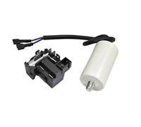 Avviatore PTC A Potenza Zero Integrato For Compressore QP2-15K/condensatore 2,5/3/4/5Uf, Relè Di Protezione, Compatibile Con Haier, Compatibile Con Midea, Parti For Frigorifero(5uf Set)