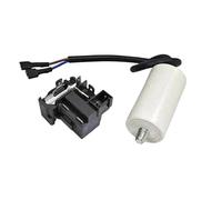 Avviatore PTC A Potenza Zero Integrato For Compressore QP2-15K/condensatore 2,5/3/4/5Uf, Relè Di Protezione, Compatibile Con Haier, Compatibile Con Midea, Parti For Frigorifero(2.5uf Set)