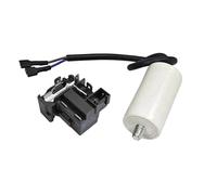 Avviatore PTC A Potenza Zero Integrato For Compressore QP2-15K/condensatore 2,5/3/4/5Uf, Relè Di Protezione, Compatibile Con Haier, Compatibile Con Midea, Parti For Frigorifero(3uf Set)