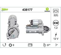 Avviatore Starter 1,2 kW 9 Denti VALEO Per BMW R 1200