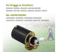 AVVIATORE STARTER 16 DENTI STARTER MOTORE FOR BRIGGS & STRATTON 499521 497401