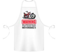 Avvio Parlando About Moto Cotone Grembiule 100% Biologico