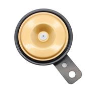 Avvisatore Acustico Accessori Moto Avvisatore Acustico Rotondo Horn105db Altoparlanti A Tromba Con Suono Forte Per 12V Per Scooter Per ATV(YELLOW Black)