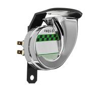 Avvisatore Acustico Motocicletta 130db Clacson Ad Alto Volume 510hz Tromba Per 12V Per Auto Per Camion Per Moto(White)