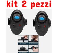 Avvisatore Acustico Pesca Surfcasting Carpfishing Allarme Sonoro Carpa Kit Pz. 2