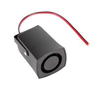 Avvisatore Acustico Retromarcia 12V 115dB con Beeper Universale per Auto - Allarme di Sicurezza con Staffa di Fissaggio, Materiale ABS Resistente