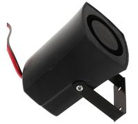 Avvisatore Acustico Retromarcia Nero in Plastico per Veicolo 12v | Segnalatore di Sicurezza, Uso in Retromarcia, Sirena a Sei Toni per Impiego Automotive