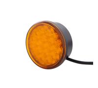 Avvisatore LED 24 V Giallo Ambra HELLA 2XD 959 011-021 per TEREX