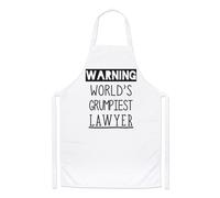 Avviso Del Più Grumpy Avvocato Del Mondo Grembiule Divertente Per Cucinare