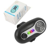 Avviso di abboccata da pesca, indicatore LED per canna da pesca, segnale acustico sensibile, strumento di notifica a clip, design compatto con luce notturna, eccellente per pesca alla carpa, lago