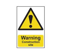 Avviso Di Scansione Cantiere - Cartello In PVC 200 X 300Mm SCA0958