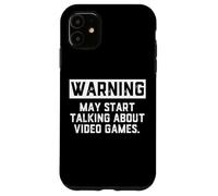 Avviso potrebbe iniziare a parlare di videogiochi Console PC Gamer Custodia per iPhone 11