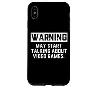 Avviso potrebbe iniziare a parlare di videogiochi Console PC Gamer Custodia per iPhone XS Max