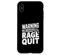 Avviso può inaspettatamente rabbia smettere di umorismo del giocatore Custodia per iPhone XS Max