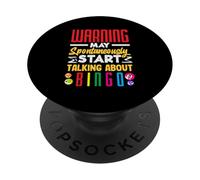 Avviso può iniziare spontaneamente a parlare di Bingo PopSockets PopGrip Adesivo