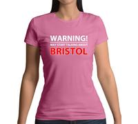 Avviso Può Parlare Bristol - Maglietta Donna - Rovers City Robins Pirates Amore