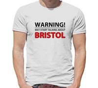 Avviso Può Parlare Bristol - Maglietta Uomo - Rovers City Robins Pirates Amore